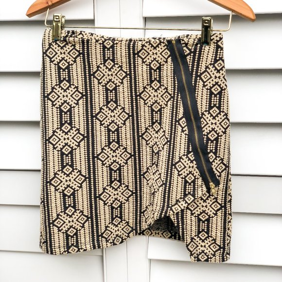 Wrap Mini Skirt - Picture 1 of 4